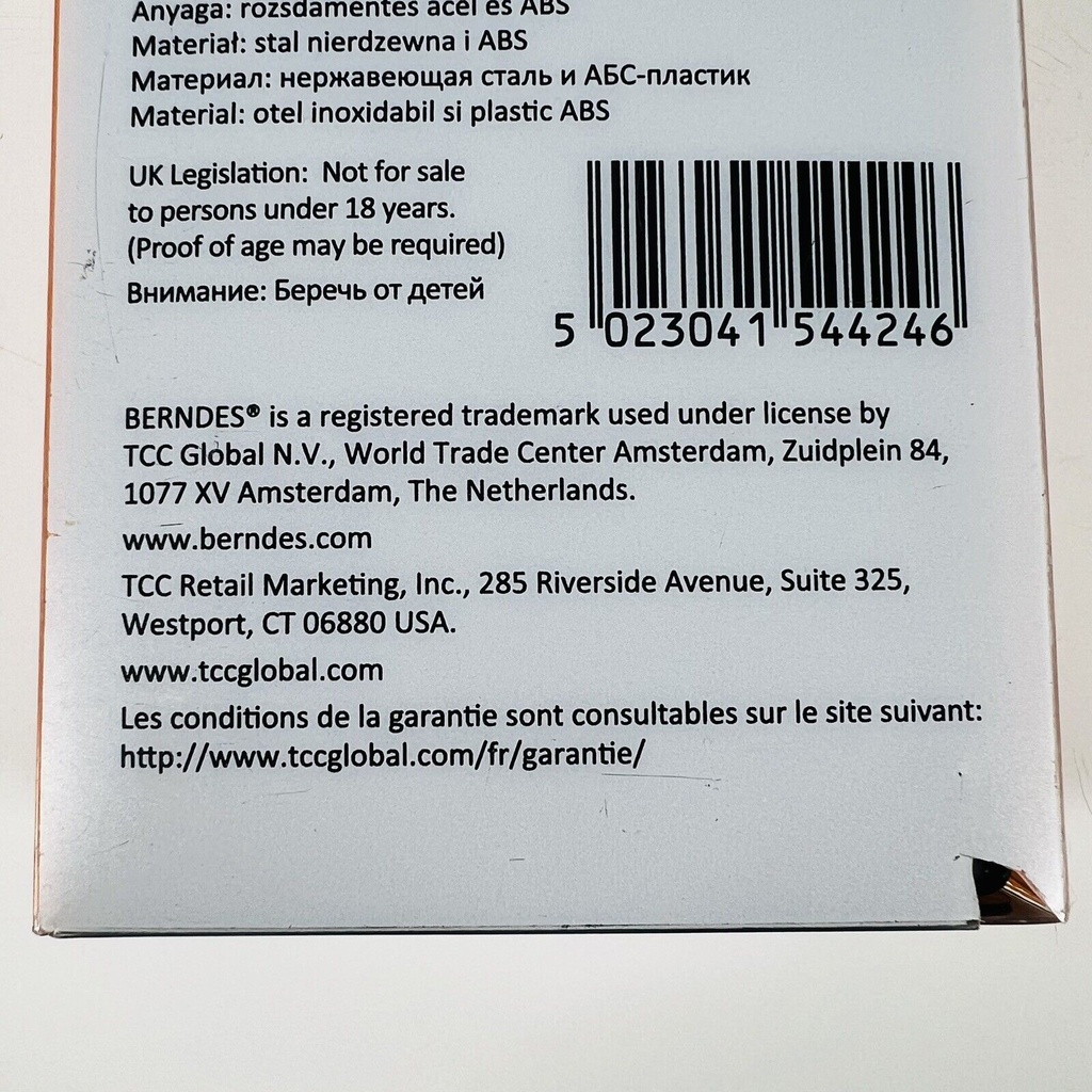 Brand New Berndes - Hand-Forged Professional 7.7” Chef Knife Netherlands