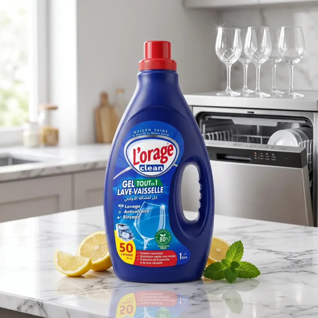 L'ORAGE GEL TOUT EN 1 LAVE VAISSELLE 1L