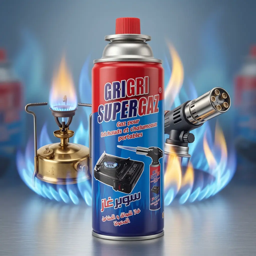 RECHARGE GAZ RECHAUDS ET CHALUMEAUX GRI GRI 400ML 