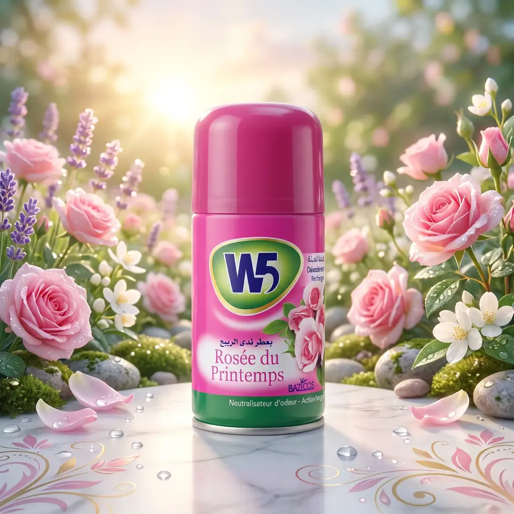 RECHARGE DIFFUSEUR DE PARFUM W5 ROSEE DU PRINTEMPS