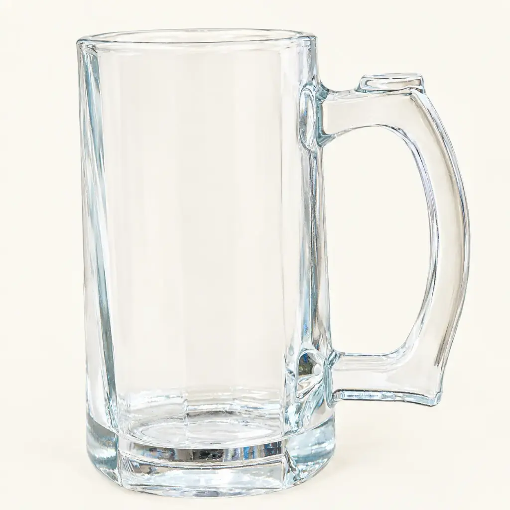 CHOPE EN VERRE TRANSPARENT 400ML STAR G. 1PC