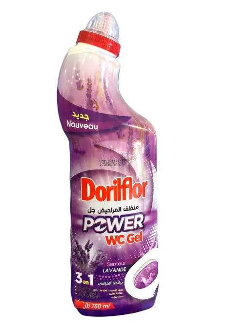 GEL WC DORILFLOR 3EN1 LAVANDE 750ML