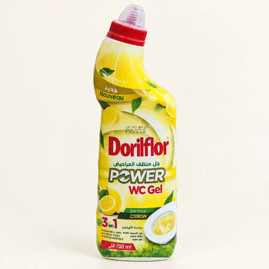 GEL WC DORILFLOR 3EN1 CITRON 750ML