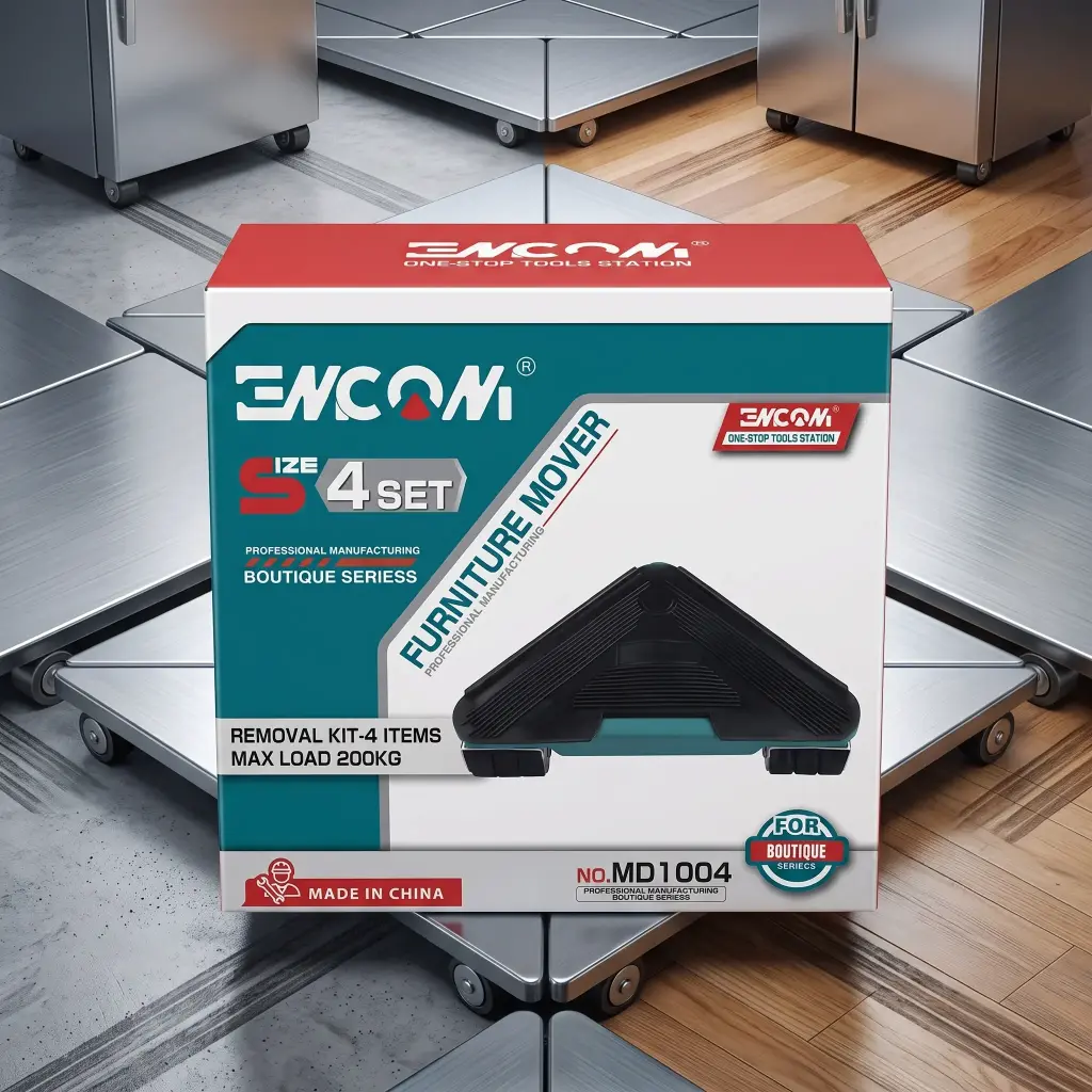 [MD1004] TABLE FREGIDAIRE 4PCS METALIQUE ENCONI