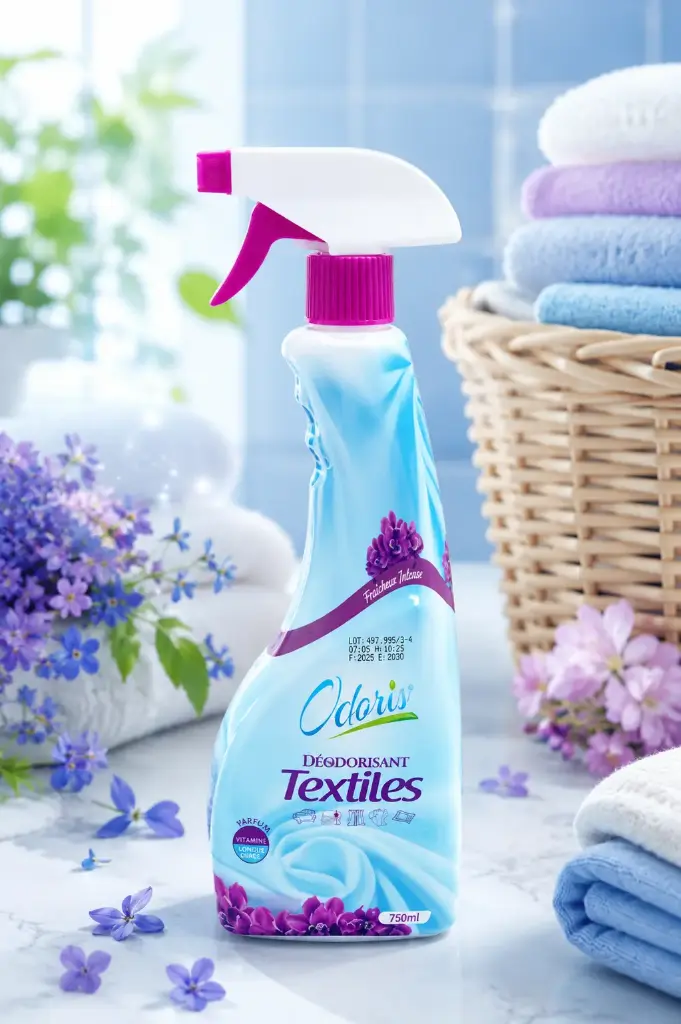 PALC DESODORISANT TEXTILES BLEU 750ML