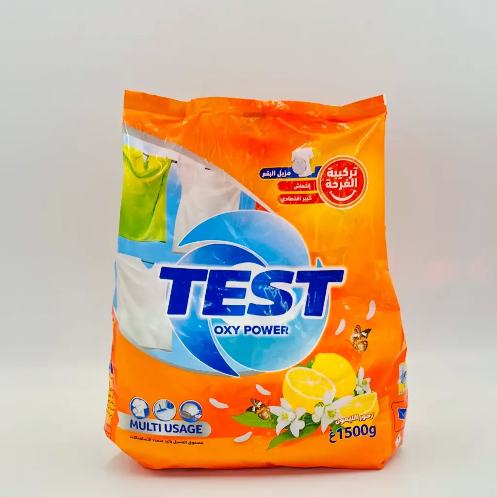 TEST POUDRE FLEURS DE CITRON 1500GR