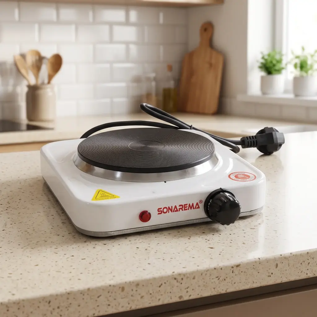 RECHAUD ELECTRIQUE PLAQUE CHAUFFANTE SONAREMA 1000W