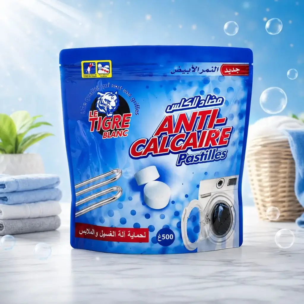 ANTI-CALCAIRE TIGRE BLANC PASTILLES 500G
