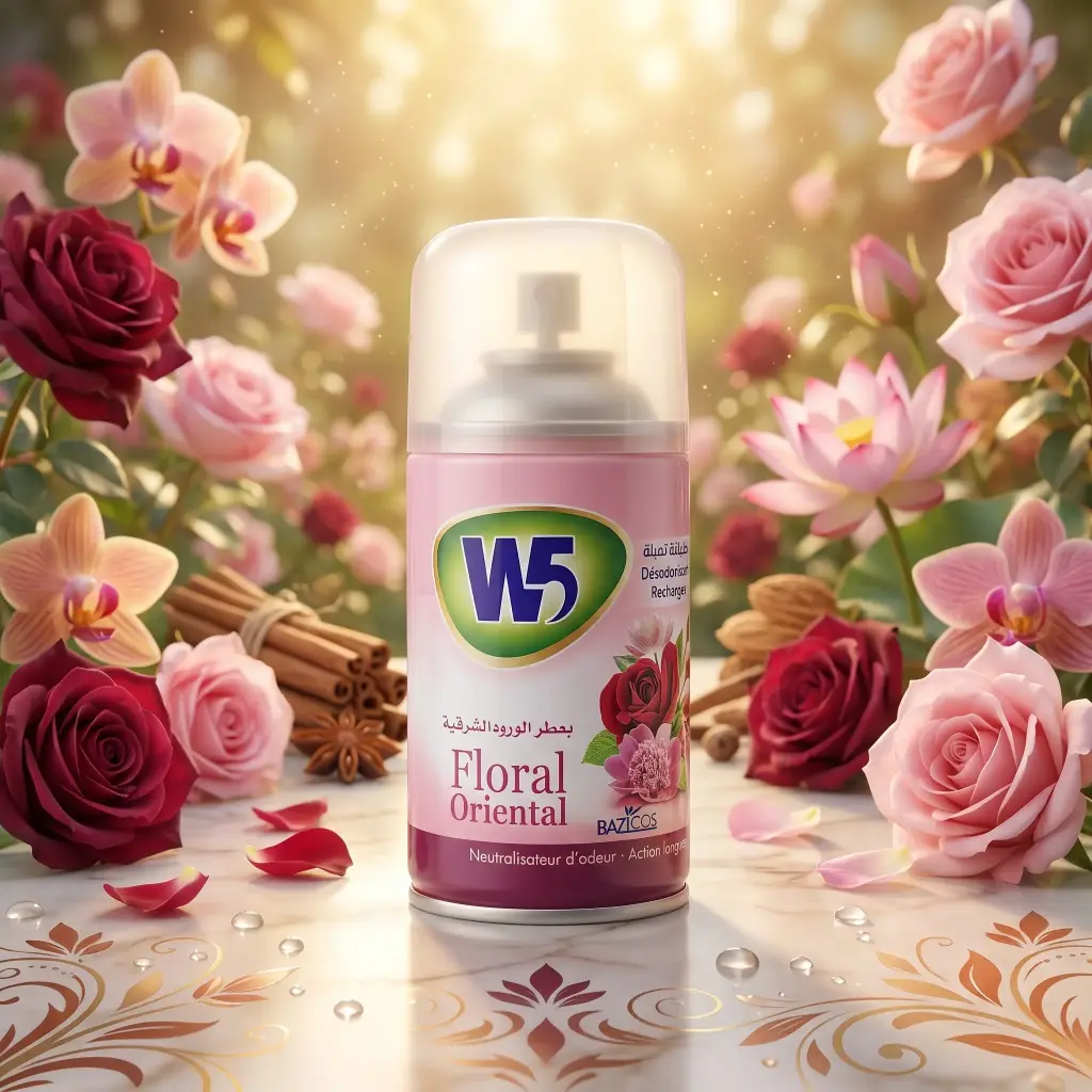RECHARGE DIFFUSEUR DE PARFUM W5 FLORAL ORIENTAL